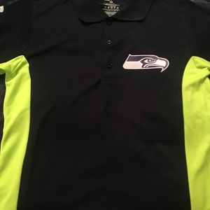 Official NFL/Nike Seattle Seahawks Polo Shirt Sz M